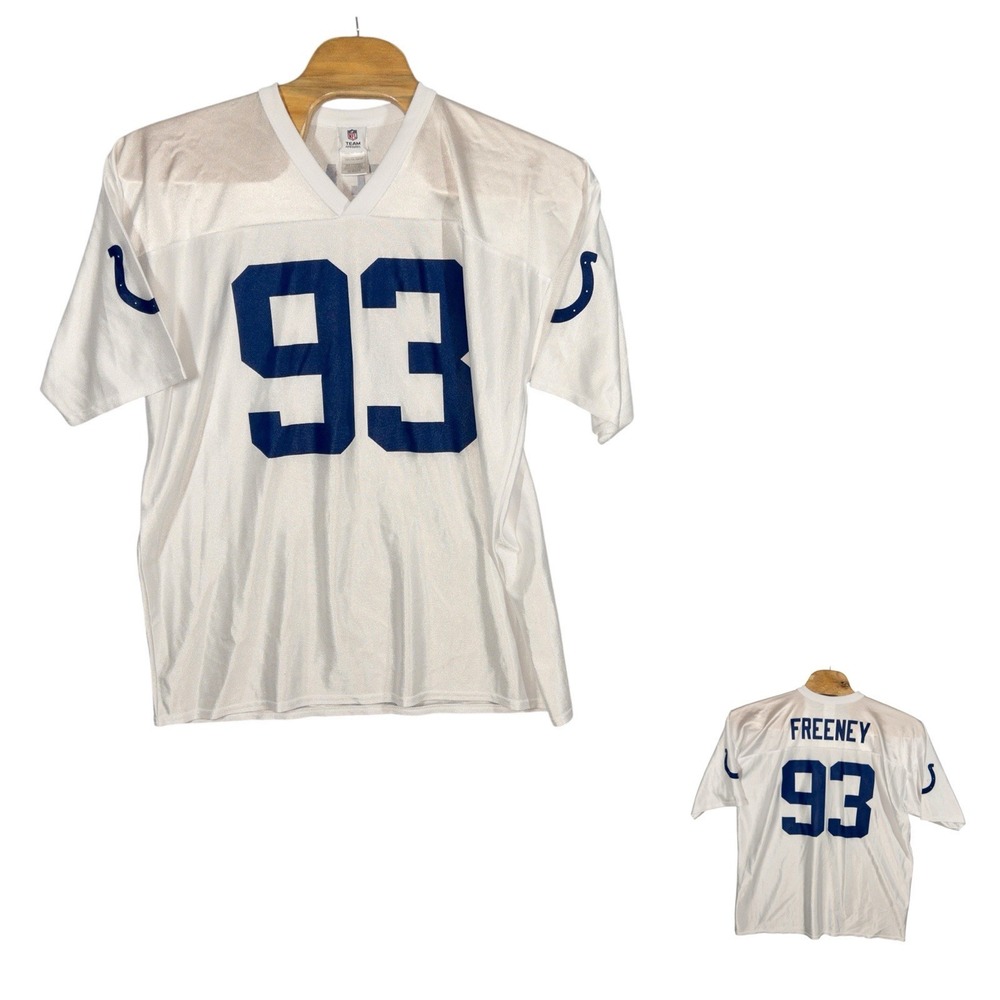 NFL Team Apparel Indianapolis Colts Dwight Freeney Jersey Mens XXL‎